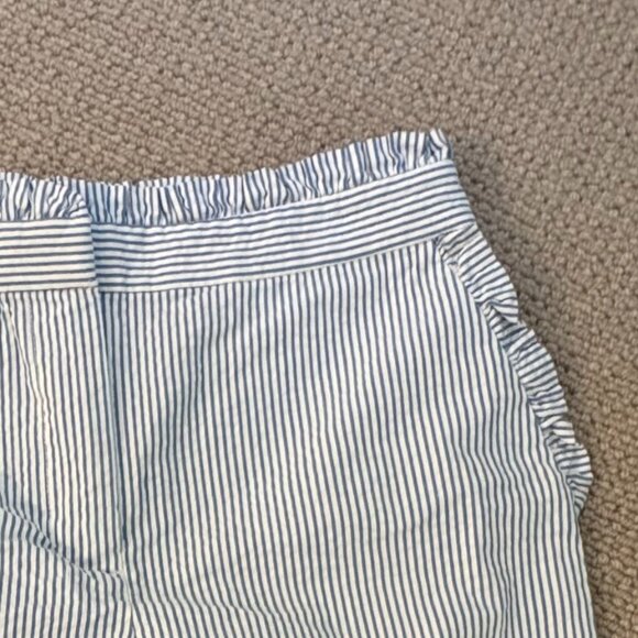 BOGO J. Crew Factory Seersucker Ruffle Shorts - Picture 5 of 8